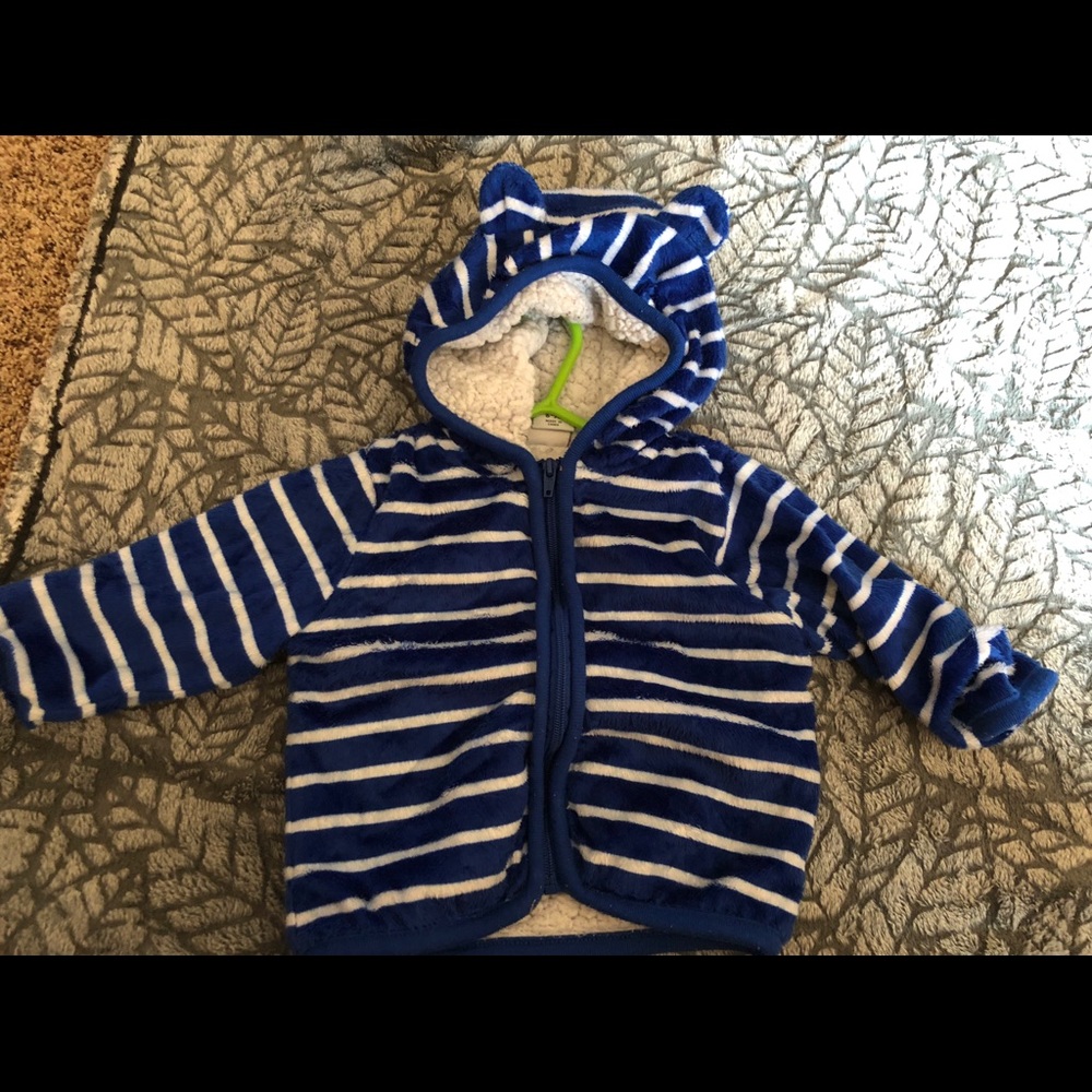 Fleece zip up sweater